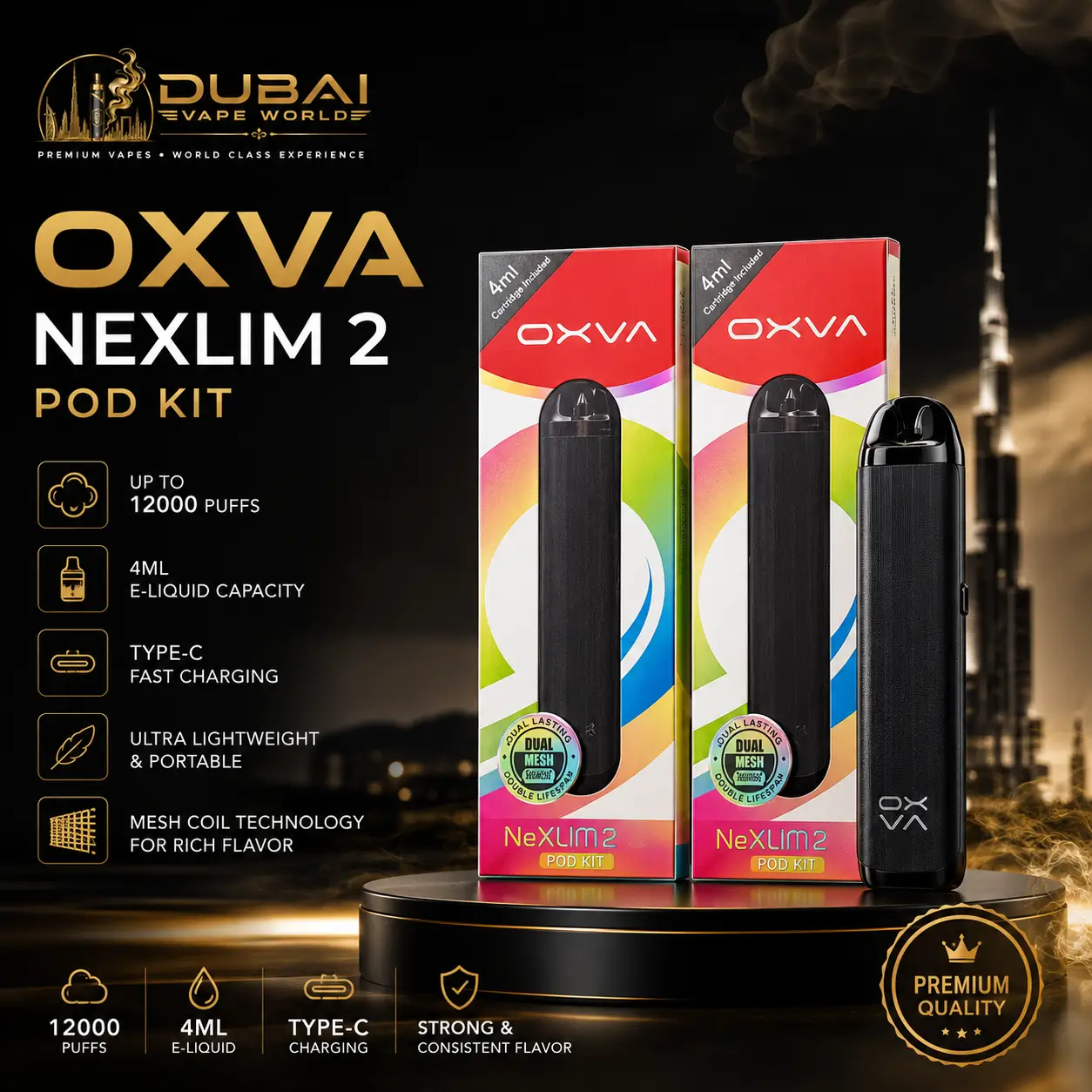 OXVA Nexlim 2 Vape Kit 4ml