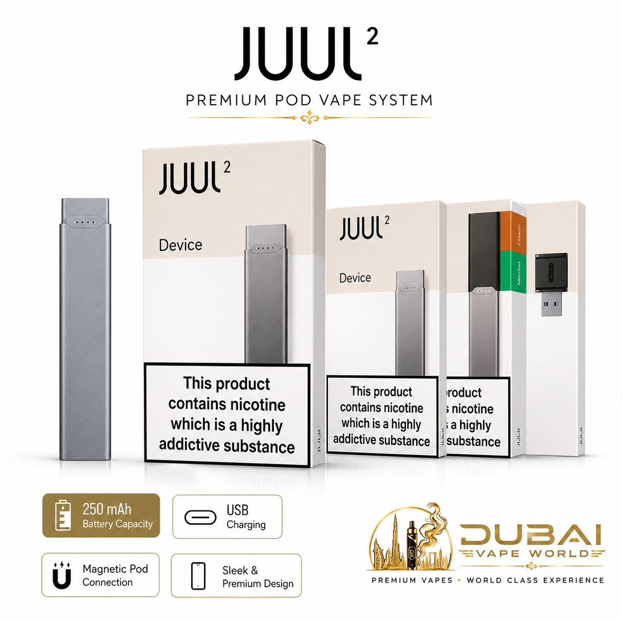 JUUL2 Device – Premium Pod Vape System