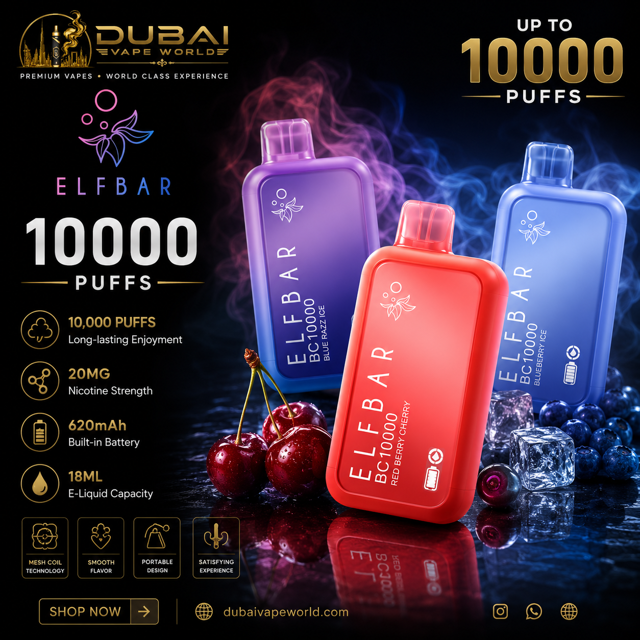 ELFBAR BC 10K 20mg – Premium Disposable Vape