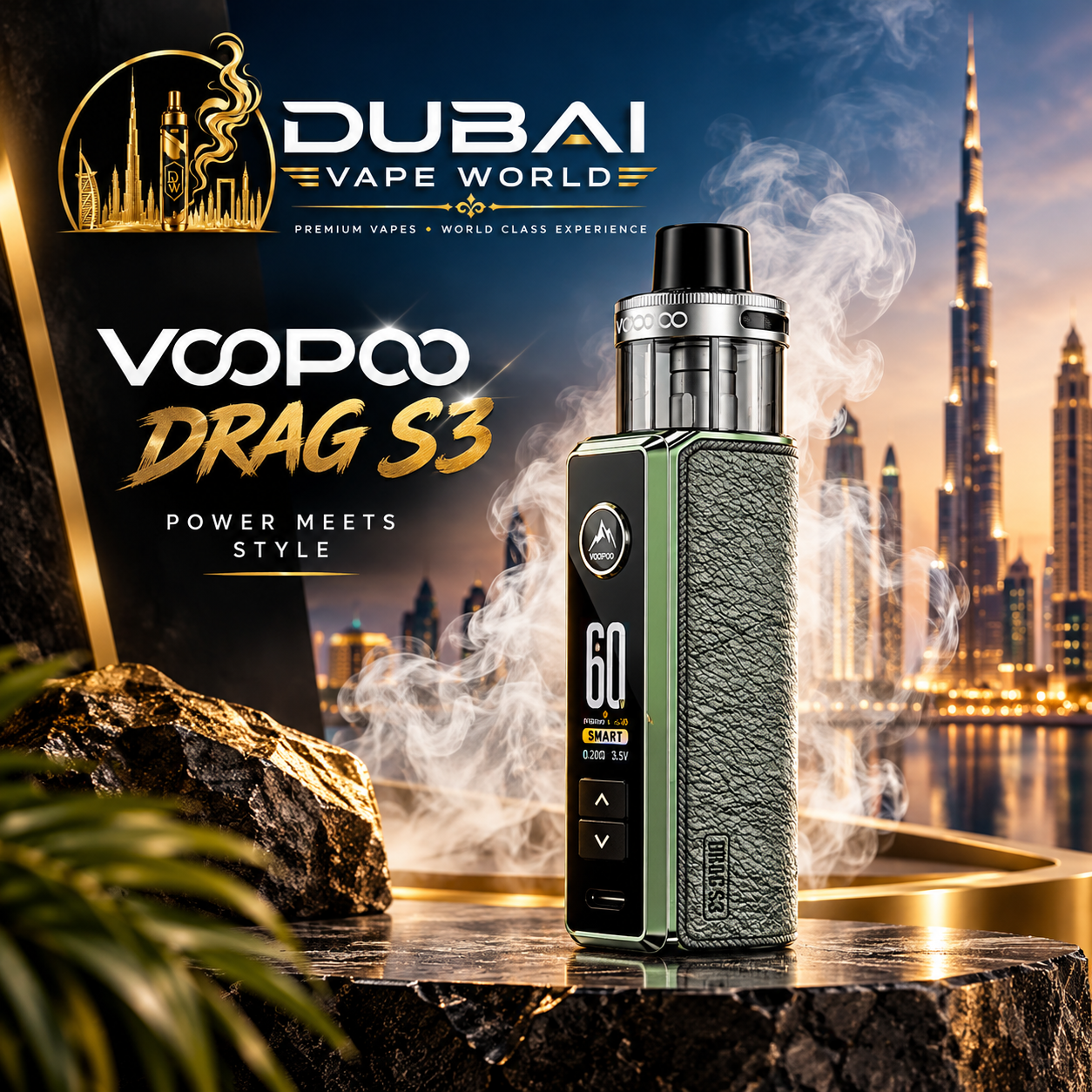 VOOPOO DRAG S3 60W Pod Mod Kit in Dubai