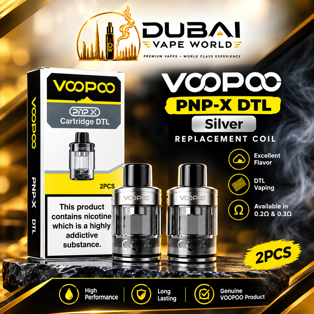 VOOPOO PnP X Pod Cartridges 5ml in Dubai